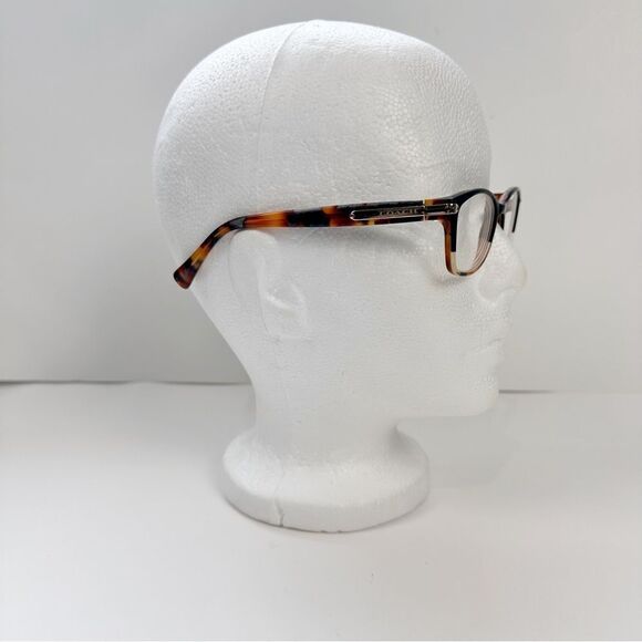 Coach Prescription Frames  Black Tortoise Square Women's Acetate Eyeglasses - Picture 12 of 14